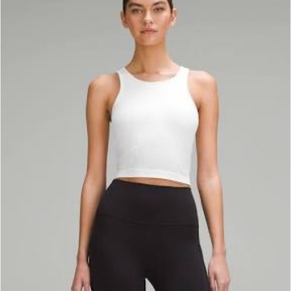 Lululemon Ebb To Street Cropped Racerback Tank
